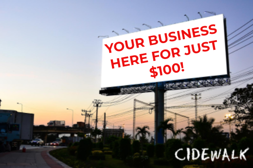 Your Biz on a BILLBOARD!