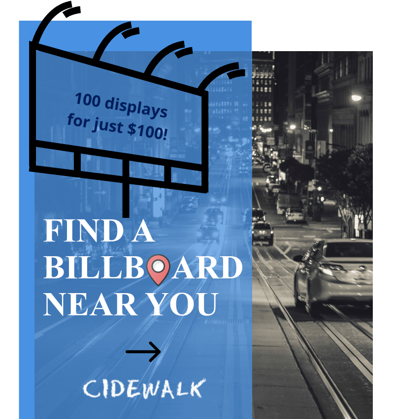 Launch your Digital Billboard here!