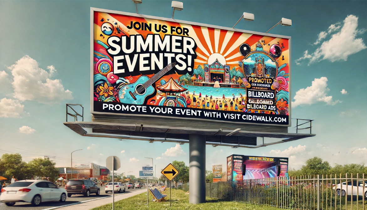 Summer Events and Billboard Ads